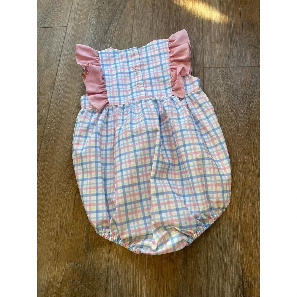 James and Lottie 2T NWOT Plaid Bubble - Picture 3 of 3